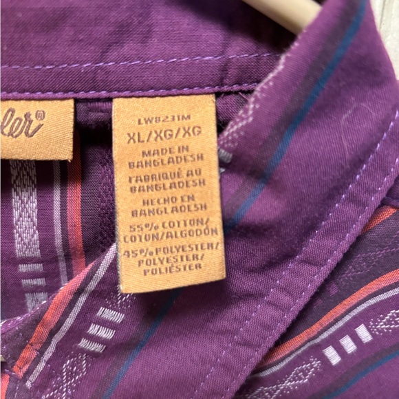 Wrangler western snap women shirt, good condition, size XL - Picture 10 of 15